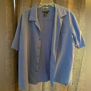 Royal Robbins Mens Large Short Sleeve Button-up